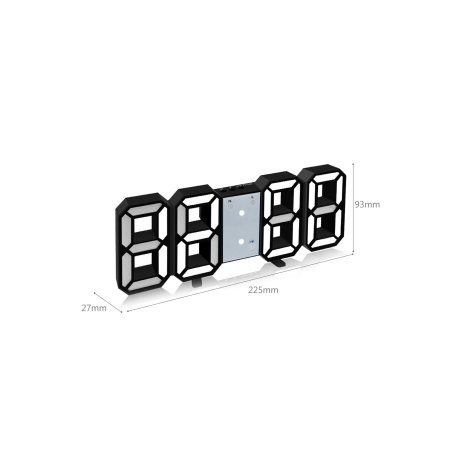 3D Led Table Clock