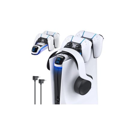 OIVO Playstation 5 (PS5) Vertical Charger stand with Cooling fan – IV-P5252