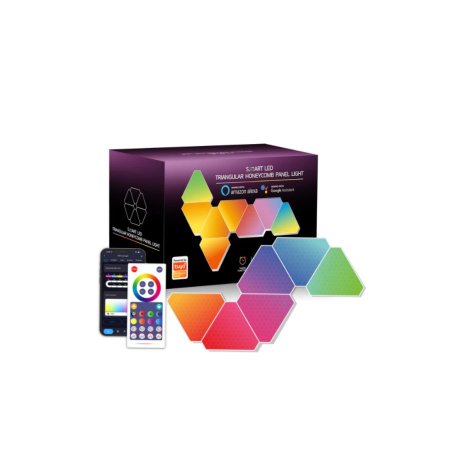 Triangular Honeycomb Panel Light – Smart Led