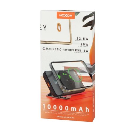 MOXOM Magnetic Wireless Power Bank 10000mAh – MX-PB38 WL