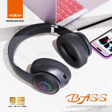 MOXOM MX-WL57 Commander Wireless Headphone